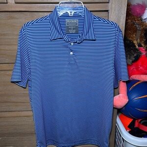 Men's Blue Striped Shirt